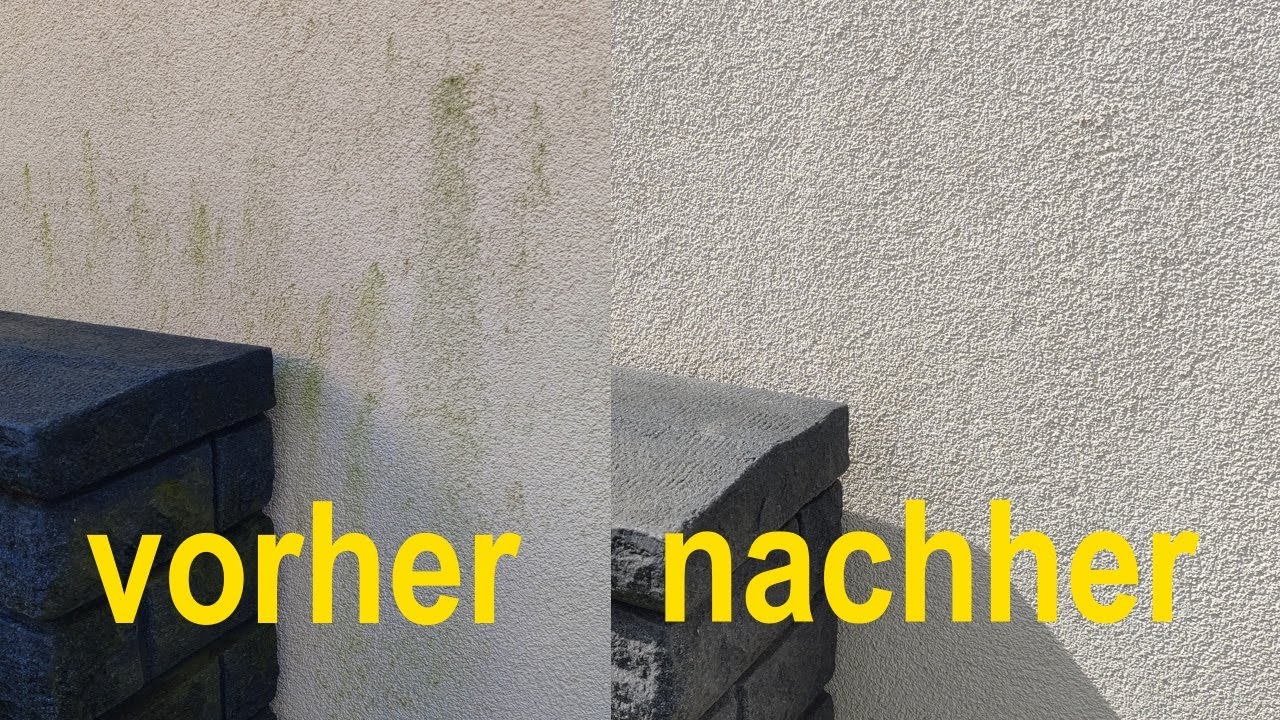 Hauswand Grunbelag Entfernen