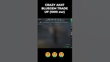 RARE AK47 CASE HARDENED BLUEGEM TRADE UP! 🤑🤑#cs2 #tradeup #bluegem #rare #csgo