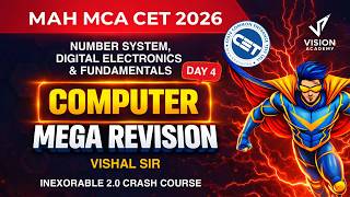 Computer Mega Revision Day - 4 MAH MCA CET 2026 Crash Course🔥 INEXORABLE FREE Crash Course 🚀