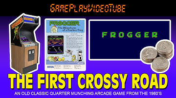 Frogger - Arcade Gameplay