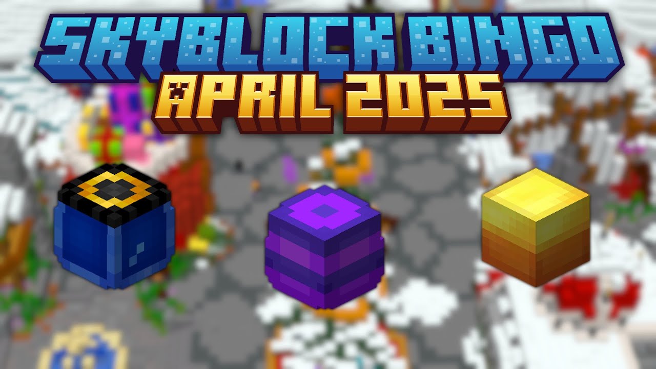 How I completed SkyBlock's April 2025 Bingo Event | Hypixel SkyBlock