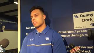 Danny Clark on getting adjusted to Kentucky
