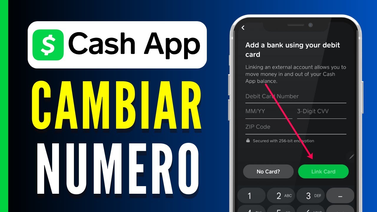 Cómo cambiar número de tarjeta en Cash App
