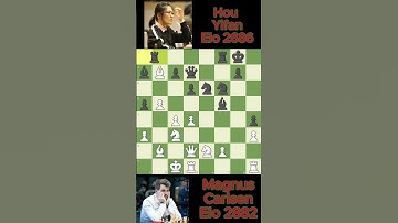 Magnus Carlsen vs Hou Yifan #chess 937