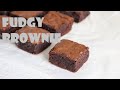 Fudgy Brownie | 軟心布朗尼 特濃朱古力味 | 小秘訣分享