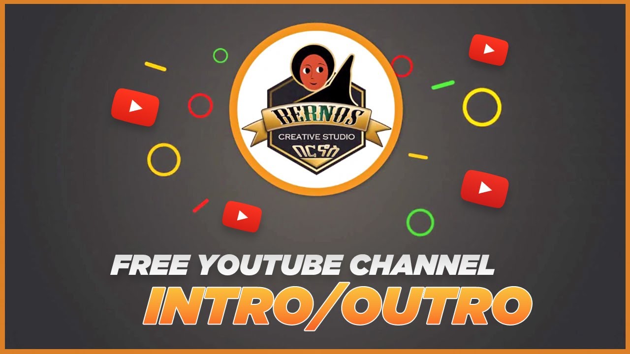 FREE YouTube Channel Logo Intro/Outro Animation Template | After Effects -  YouTube