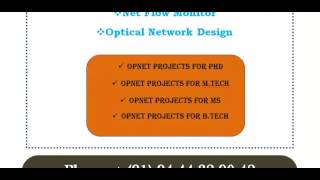 SIMPLE OPNET PROGRAMS IN NEW SOUTH WALES