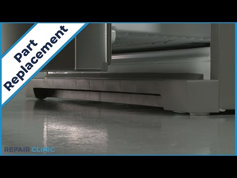 Toe Kick Plate - KitchenAid Refrigerator (Model KRFF507HPS02)
