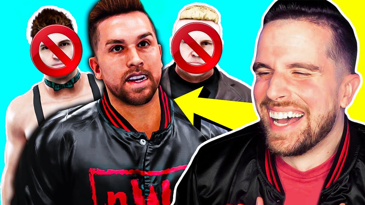 WWE 2K My Career But I Modded Over Every Character!