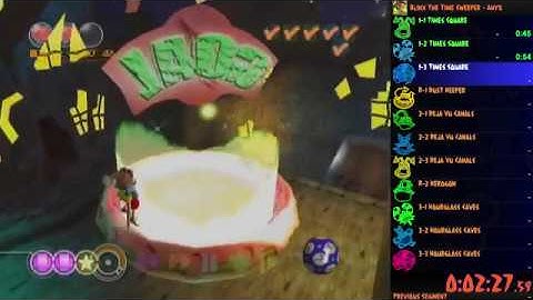 Blinx: The Time Sweeper Any% Speedrun - 1:14:21