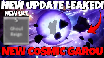 The Strongest Battlegrounds NEW COSMIC GAROU UPDATE LEAK + NEW ULTIMATE MOVE