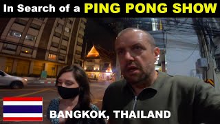 In Search of PING PONG in BANGKOK!