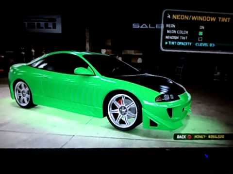 how to make brian's eclipse in Midnight Club Los A...