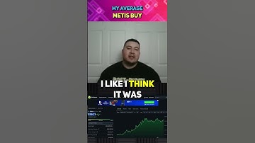 My Average METIS Buy #shorts