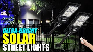 ULTRA BRIGHT | Solar STREET LIGHTS | Solar LED Outdoor Light | LANGY Solar Street Light