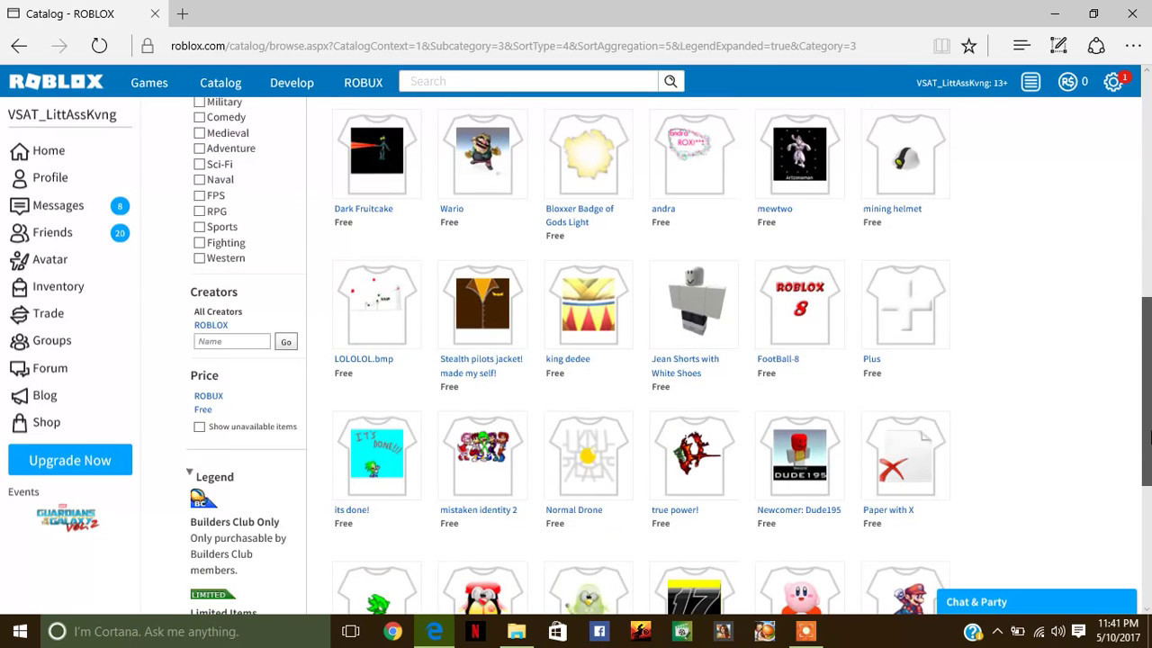 How to get FREE clothing on Roblox WITHOUT ROBUX.. - YouTube