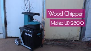Makita UD 2500 Wood Chipper / Garden equipment - YouTube