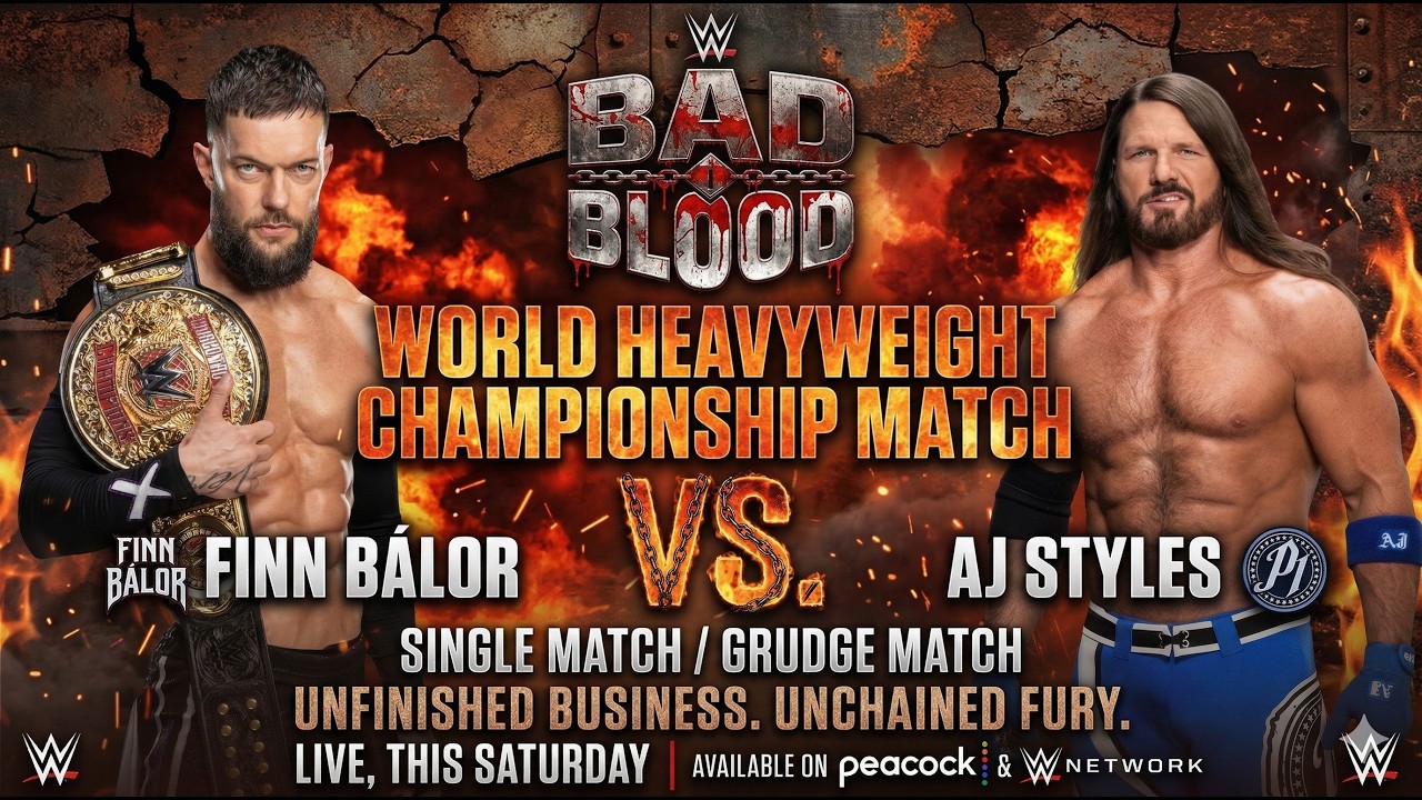 Finn Balor vs. AJ Styles | World Heavyweight Championship Match