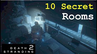Death Stranding 2: 10 Secret Rooms