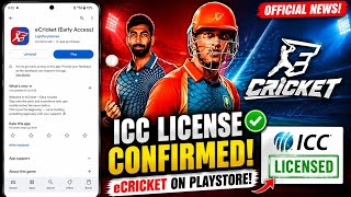 E Cricket ICC Licensed || E Cricket On Playstore Full Details screenshot 3