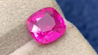 Top Quality Faceted Rubellite Tourmaline – Vivid Pink to Red Loose Gemstone | Premium Clarity