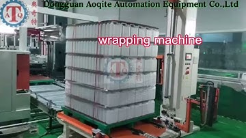 Plastic empty bottle palletizer bottle stacking machine