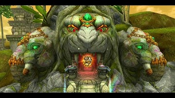 Monk Francisco Montoya VS 4 DAILY QUESTS TEMPLE RUN 2 LOST JUNGLE MAP ANDROID GAMEPLAY