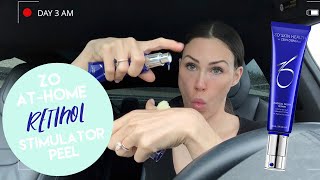 ZO AtHome Retinol Stimulator Peel Journey