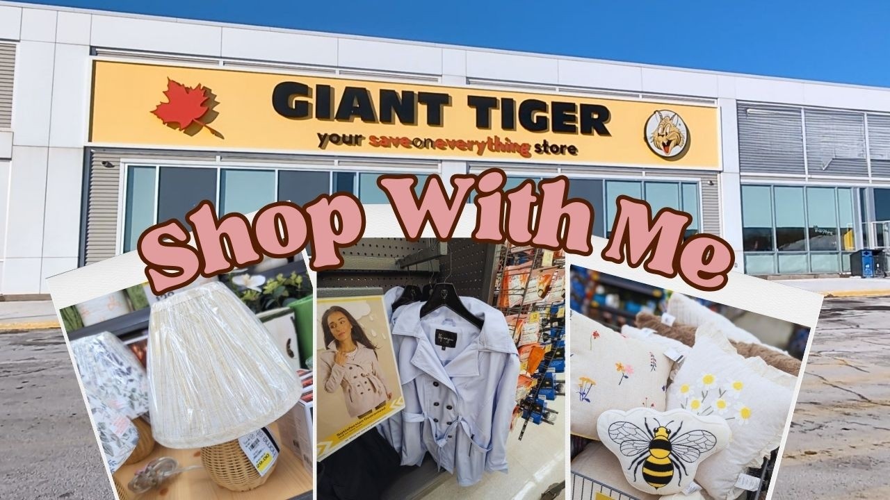 Giant Tiger Shop With Me - Spring Finds in Fashion, Home Decor & More!