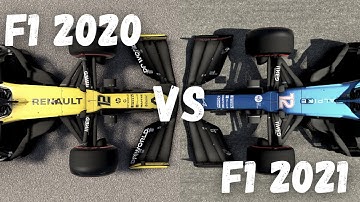 F1 2020 vs F1 2021 Side By Side Comparison