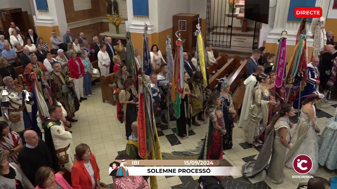 DIRECTE #IBI: Solemne Processó de la Mare de Déu dels Desamparats