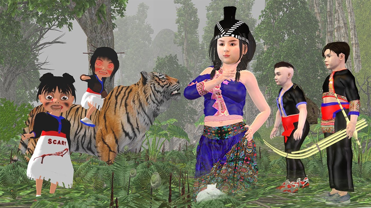 Dab hmoob sib ntxhais nkauj ntxawm Part 1