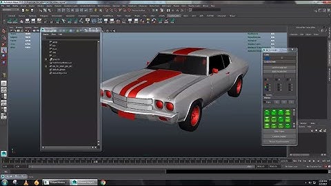 MAYA ( Car Rigging Tutorial ) Part 1  URDU \ Hindi  Step by Step