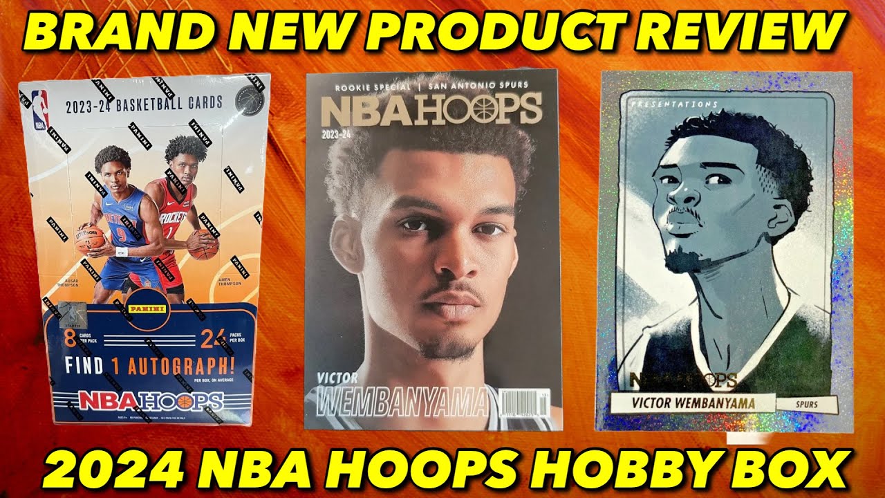 🍀💰 WEMBANYAMA! TOP ROOKIE SHORT PRINT PRESENTATIONS! NBA HOOPS 2023-2024  