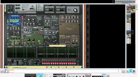 How to make an acid house/electro style bass synth in Reason