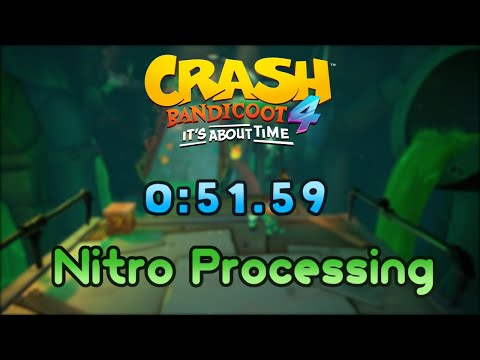 [WR] Crash Bandicoot 4 - Nitro Processing Time Trial (0:51.59)