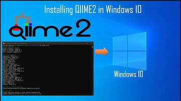 How to Install Qiime2 in Windows 10 ??