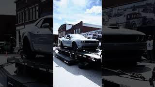 Dodge Challenger on the Dyno at the Big Cruise and Car Show #shorts #carshow #dodgechallenger #dyno
