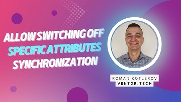 Odoo E-commerce Connectors -  Allow switching off specific attributes synchronization