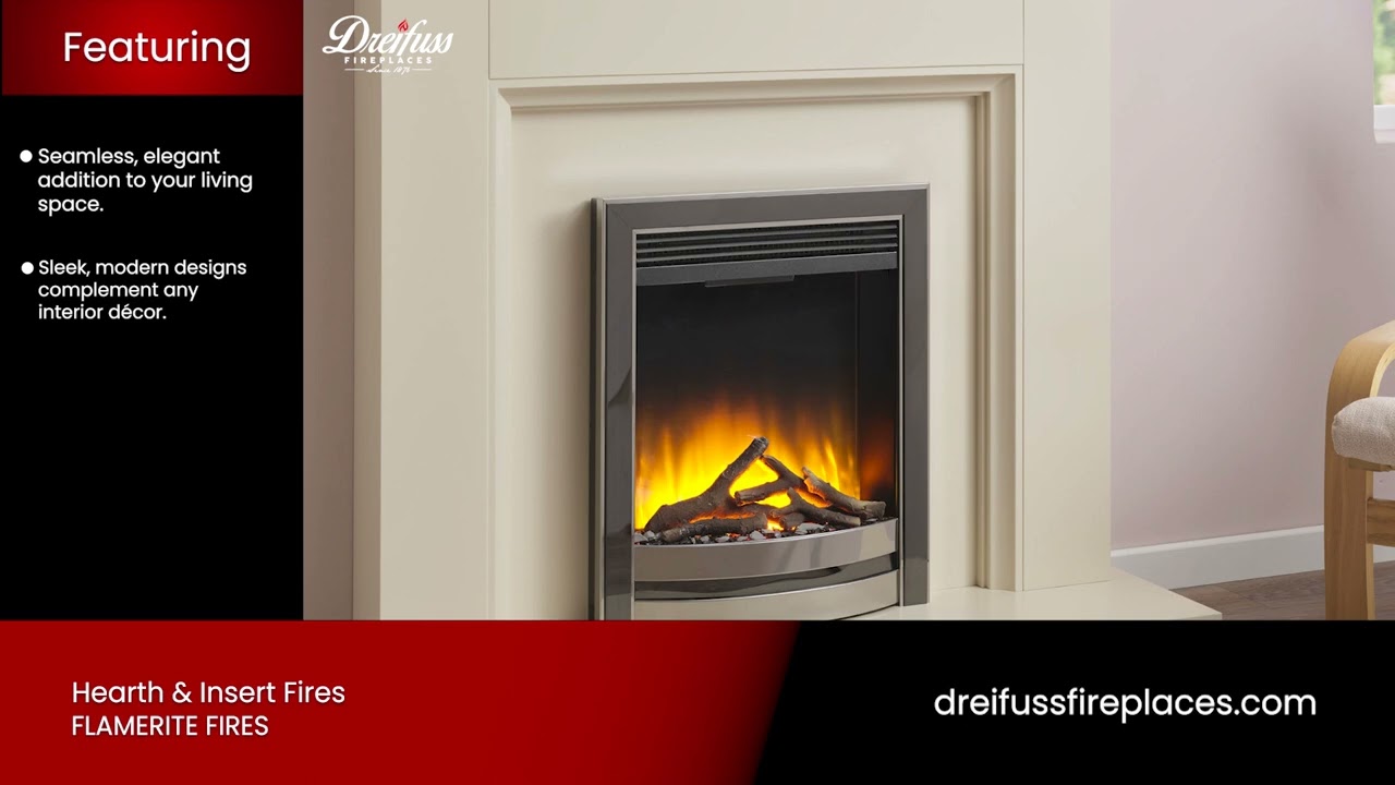 Flamerite Fires - Hearth & Insert Fires | Dreifuss Fireplaces