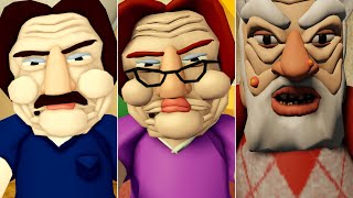 BETTY'S NURSERY ESCAPE, ANGRY GRANDPA ESCAPE, BEN'S HIDEOUT ESCAPE ROBLOX OBBY