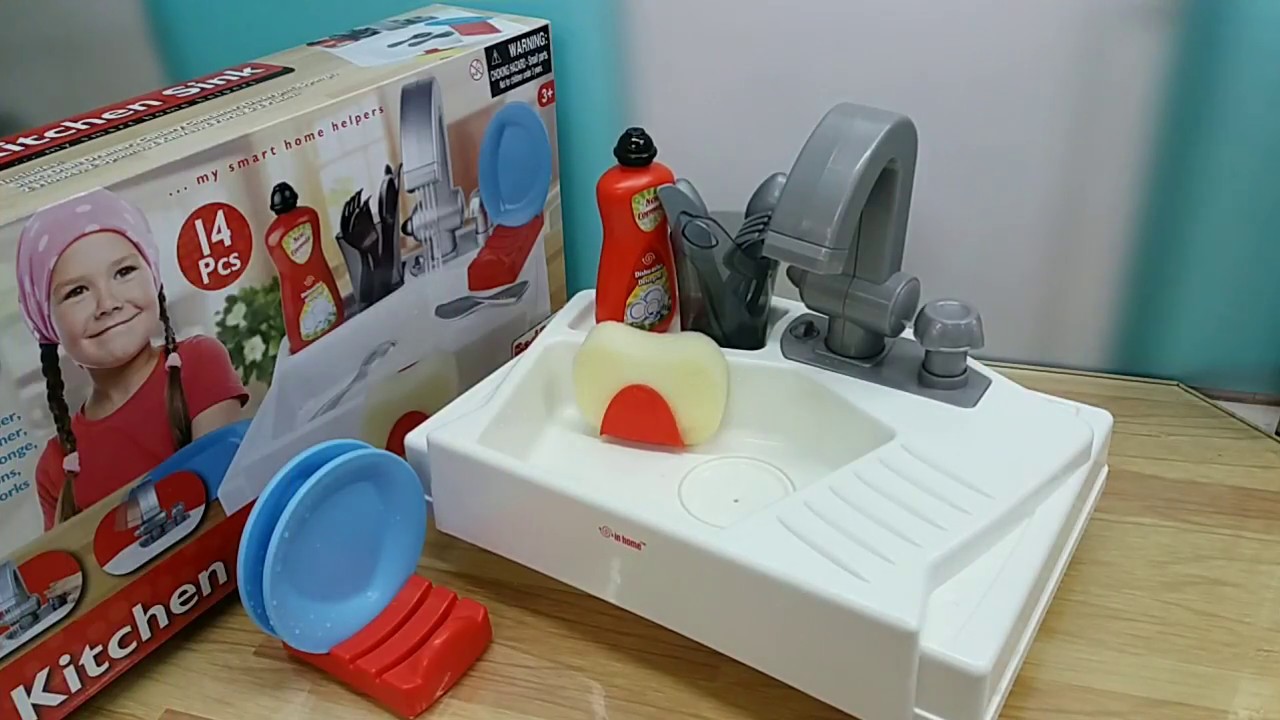 in home™ Kitchen Sink RED BOX TOY YouTube