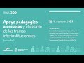 Jornada 1 - 309. Apoyo pedagógico a escuelas y el desafío de las tramas interinstitucionales