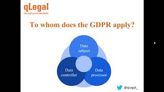 qLegal Webinar: How to comply with the GDPR Privacy Register requirement