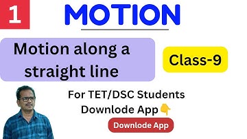 Motion | 9th class Physical Science | For TET/DSC students Downlode App