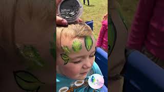 Kids Snake Face Painting