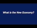 What is the new economy