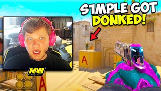 EVEN S1MPLE COULDN'T STOP DONK IN FPL! CS2 Twitch Clips