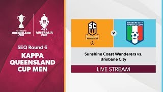 Kappa Queensland Cup Men / Australia Cup SEQ Round 6  Sunshine Coast Wanderers vs. Brisbane City