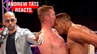 Andrew Tate Reacts To CRAZIEST Fight Ending EVER!